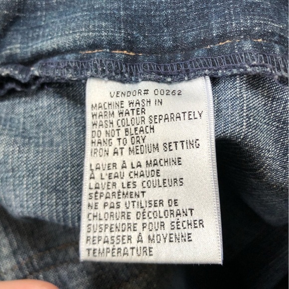 90s Full Length Denim Skirt - Picture 9 of 9